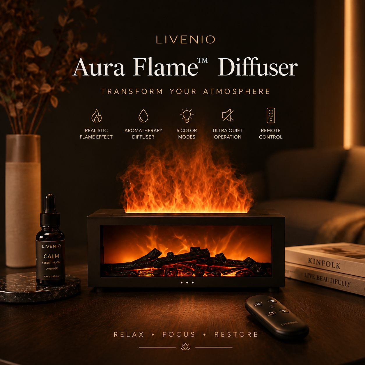 Aura Flame™ Diffuser