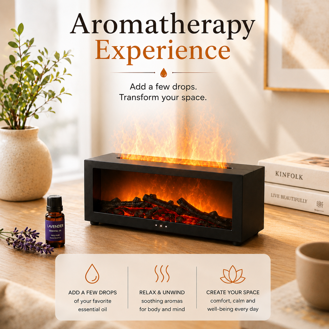 Aura Flame™ Diffuser